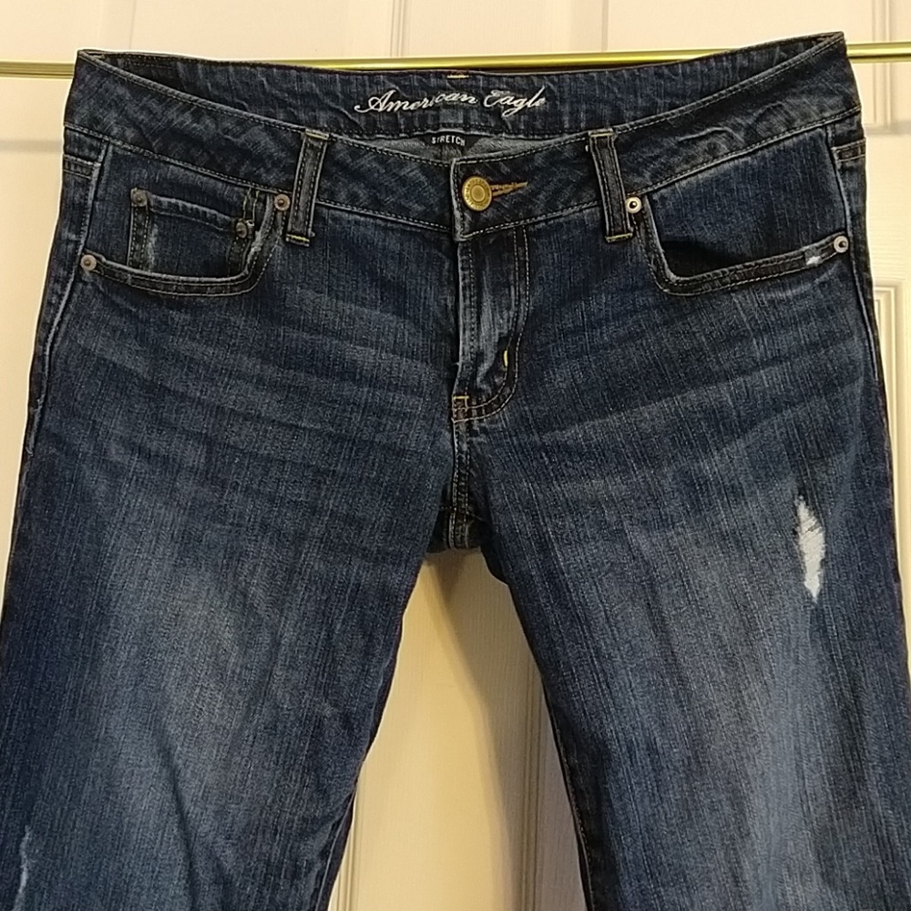American Eagle size 12 extra long jeans